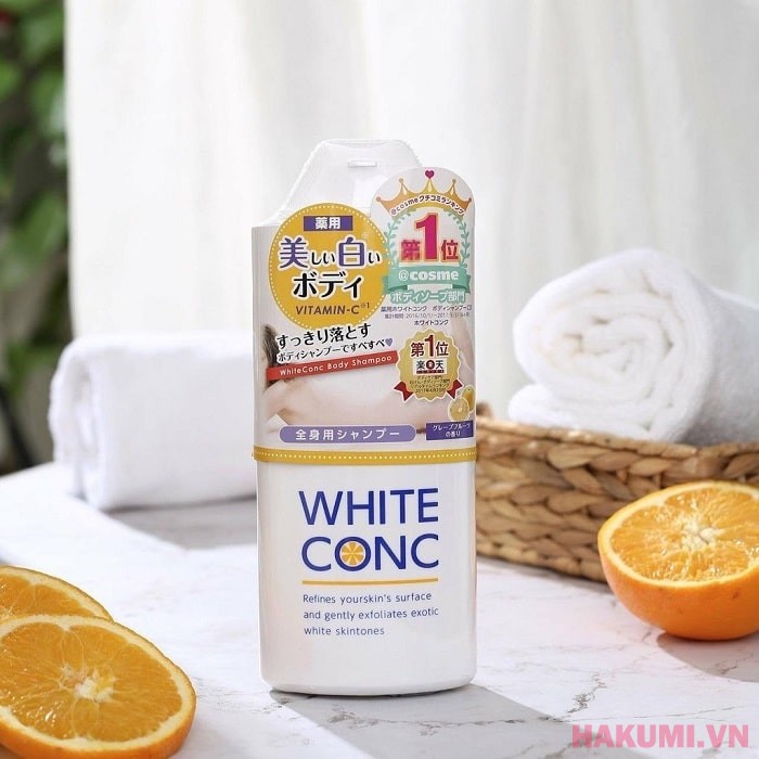 Sữa Tắm Trắng Da Toàn Thân White Conc Body Nhật Bản 360ml 1